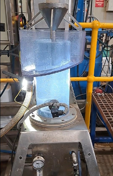 Eriez 6” Laboratory HydroFloat Setup