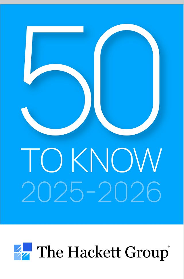 The Hackett Group 50-to-Know 2026