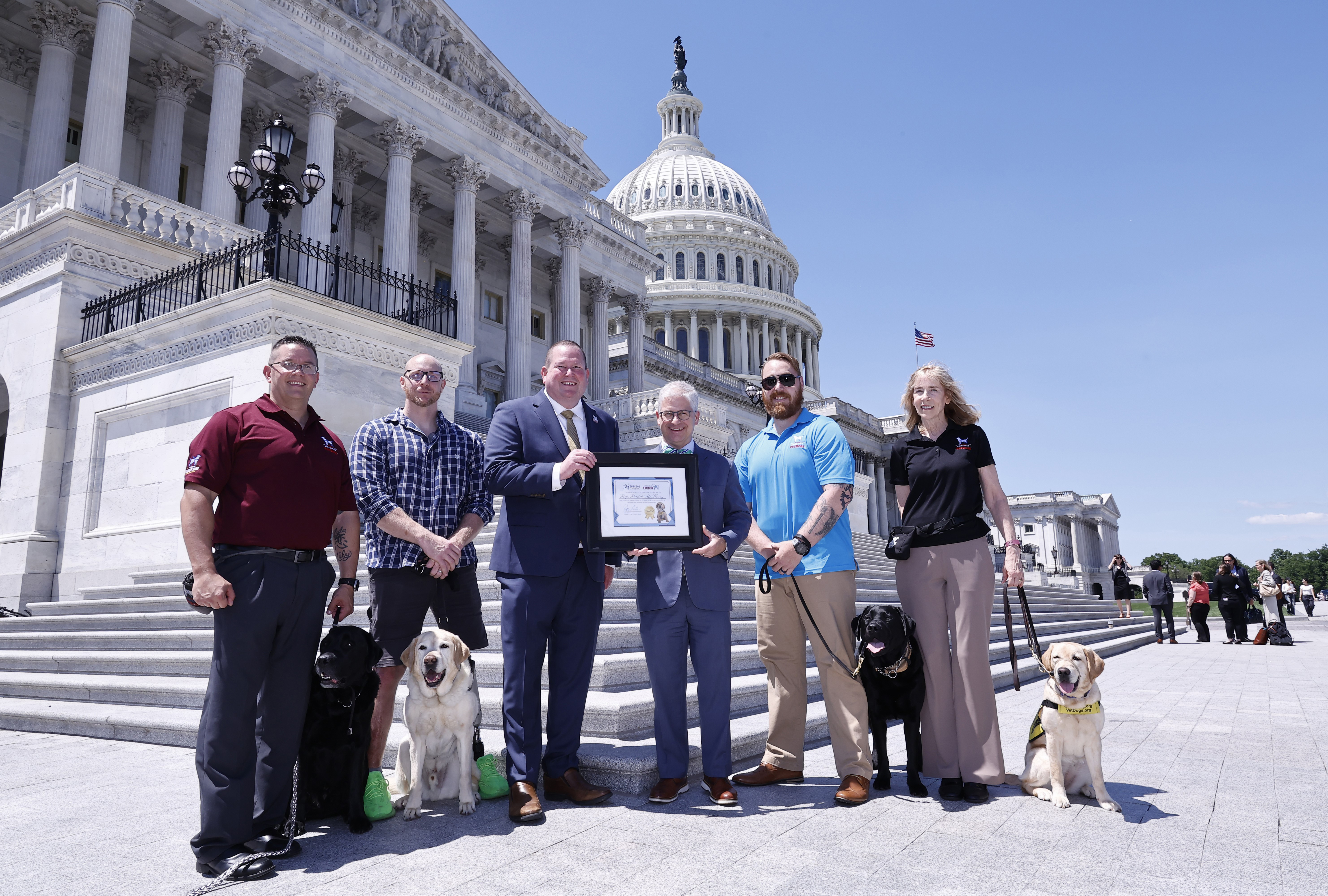 U.S. House of Representatives Passes The Working Dog  Commemorative Coin Act With Bipartisan Support