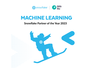 Dataiku Named Snowflake’s Partner of the Year 3rd Time in a Row, Now Runs in New Snowpark Container Services