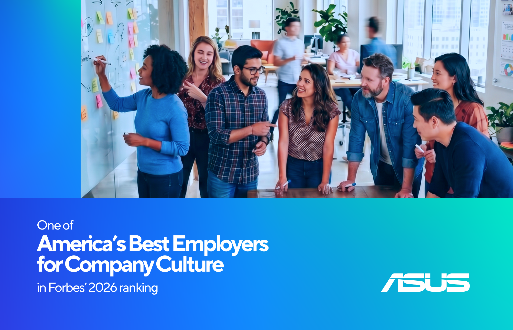 ASUS Recognized on Forbes’ America’s Best Employers for Company Culture 2026 Ranking