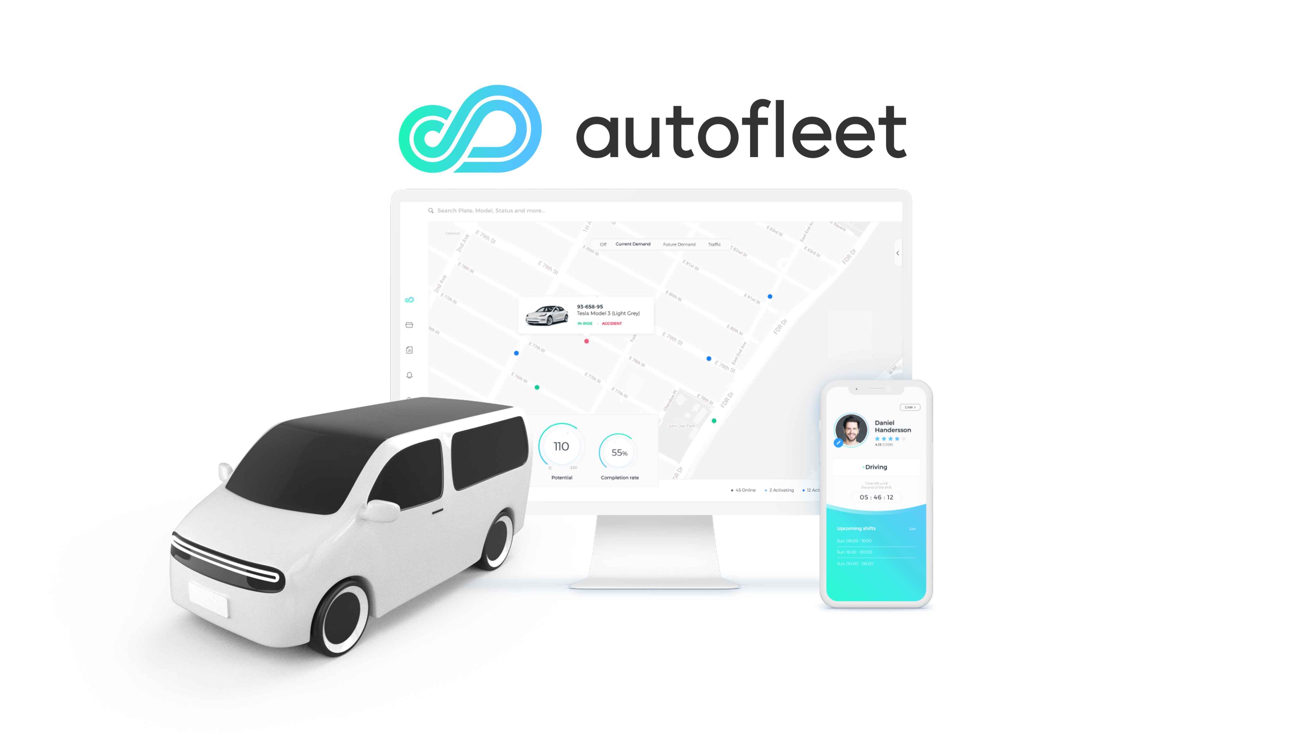 La plateforme « véhicules en tant que service » d'Autofleet