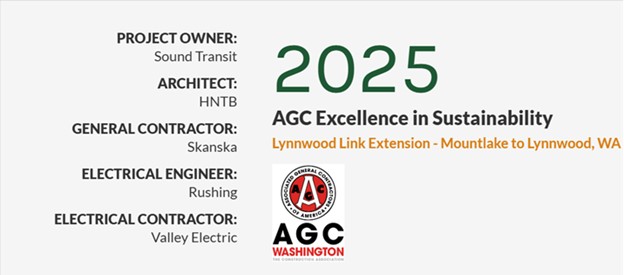 Valley Electric Receives 2025 Award