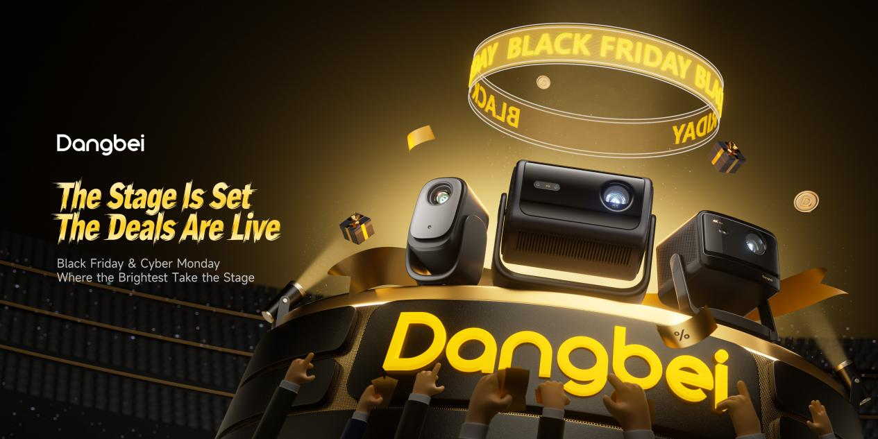 Dangbei Black Friday sale offering up to 35% off on projectors, Nov 20–Dec 1.