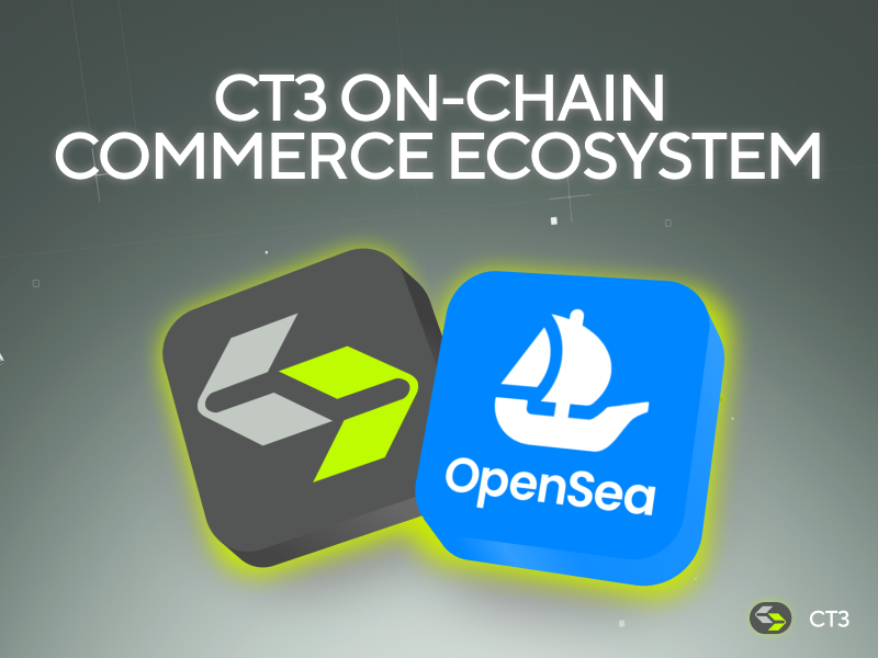 CT3 Launches On-Chain Commerce Ecosystem and Debuts First OpenSea Integration