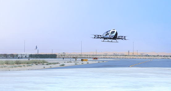 EH216-S Completes UAE’s First Passenger-Carrying Demo Flight, Accompanied by Successful Demo Flights of EH216-L and EH216-F Pilotless eVTOLs in Abu Dhabi