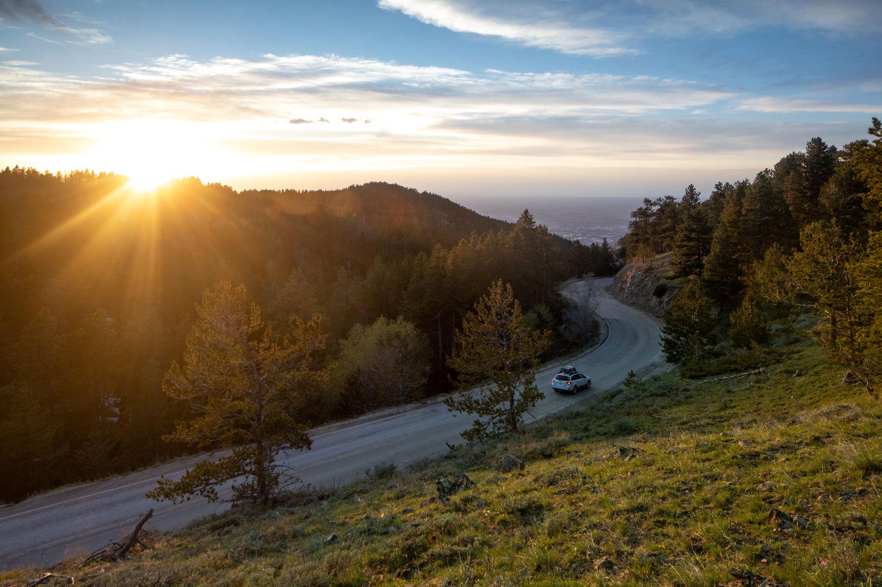 Wyoming's open roads and landscapes were made for summer road trips. 