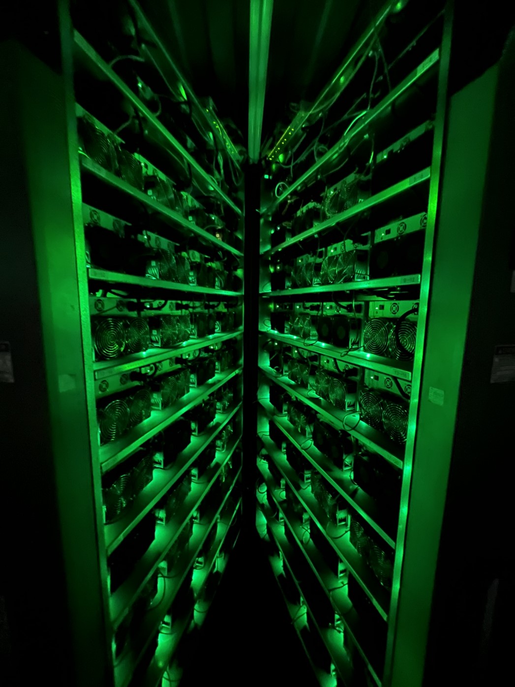 Cipher Mining’s Rigs at the Odessa Data Center