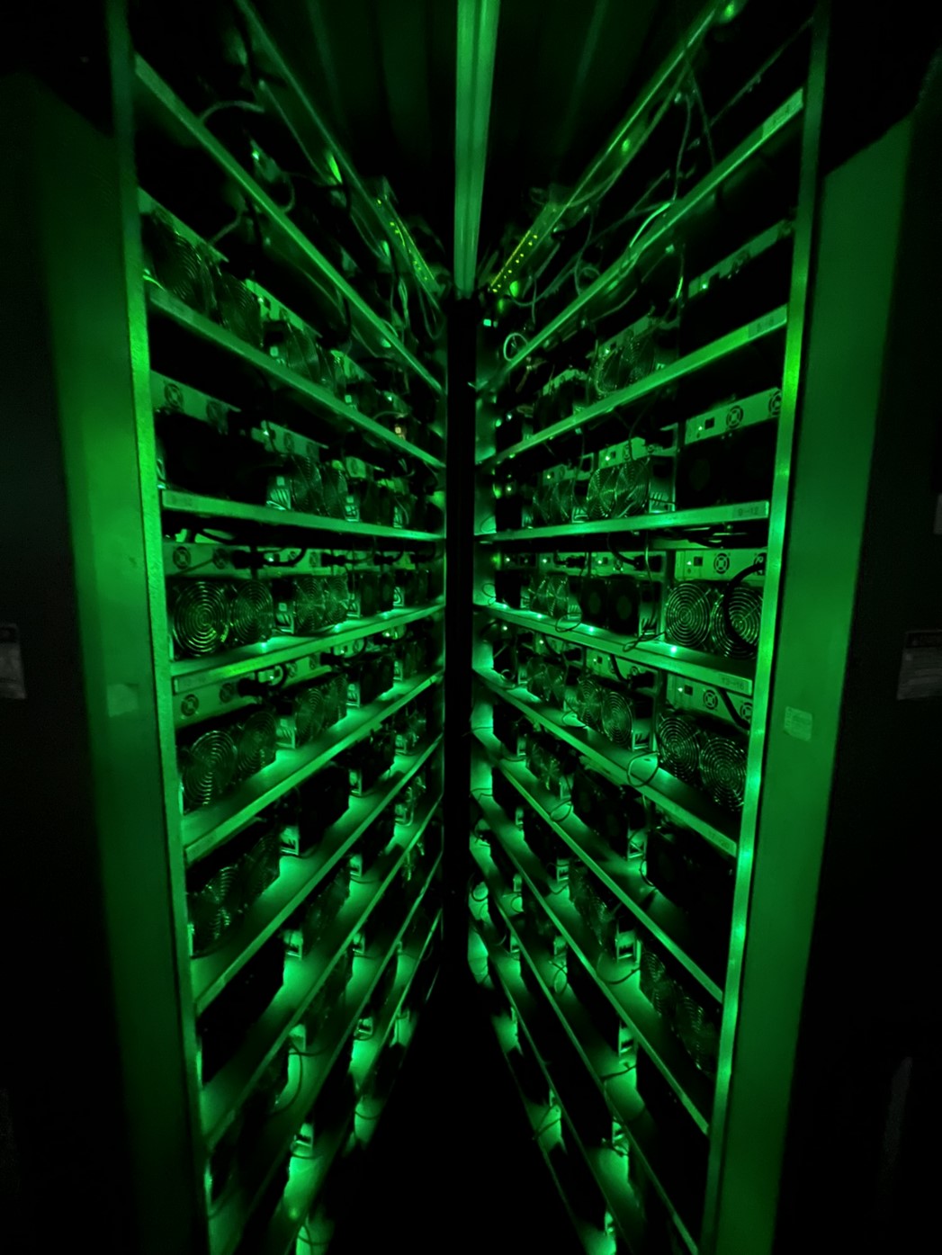 Cipher Mining's Rigs at the Odessa Data Center