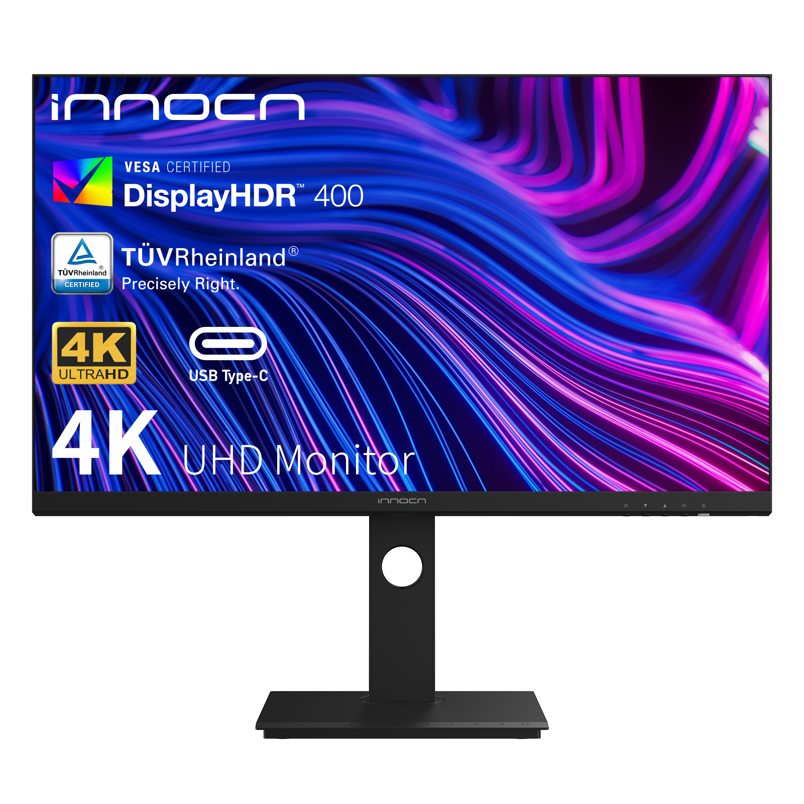 Mit der beste Bildschirm auf dem Markt für alle Creator, Designer und Künstler: INNOCN 4K Computer Monitor 27C1U