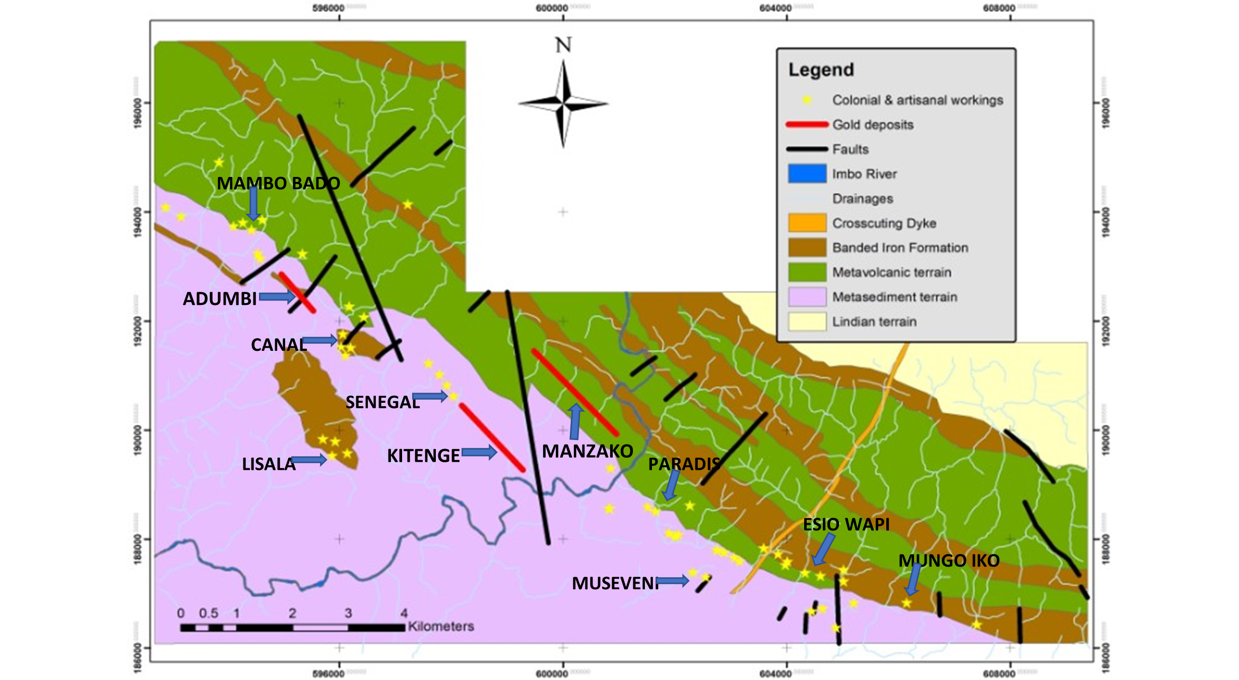 Imbo Project Simplified Geology