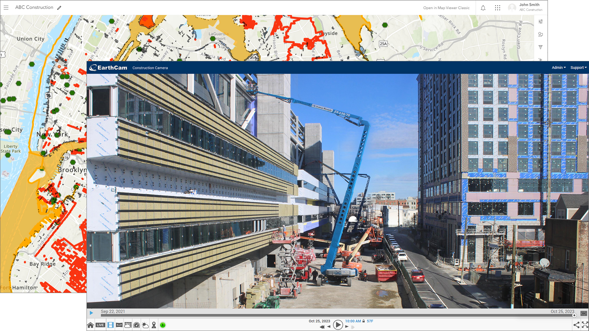 EarthCam enriches GIS platforms with live camera imagery, adding a new level of location intelligence