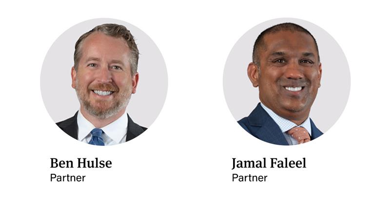 Ben Hulse and Jamal Faleel, Partners