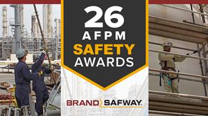 Twenty-six BrandSafway refinery and petrochemical plant site teams received Contractor Safety Achievement Awards from the American Fuel & Petrochemical Manufacturers (AFPM) association based on their safety performance in 2022.