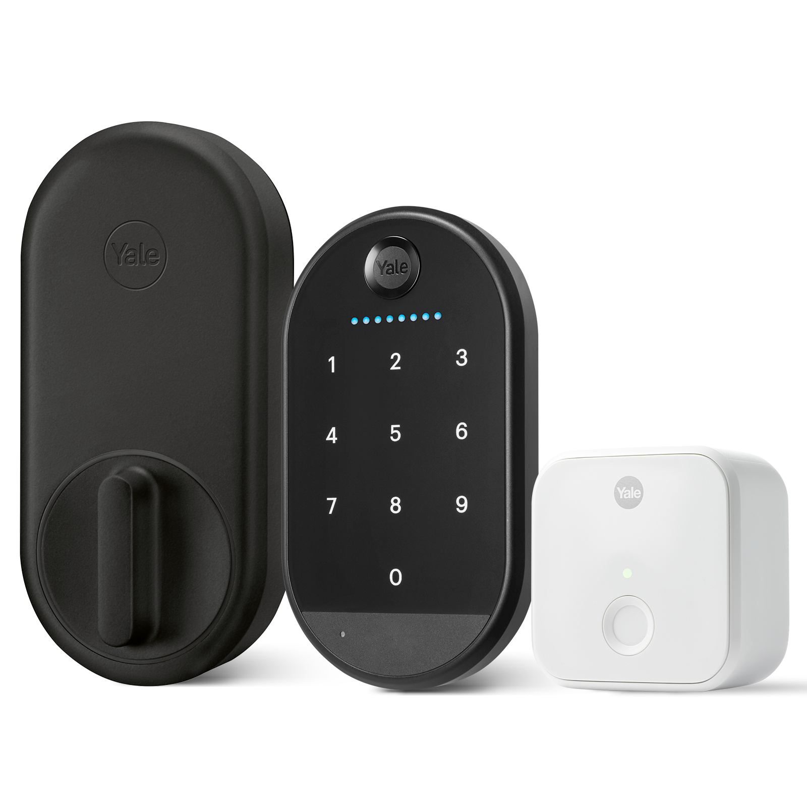 Product image of Yale Approach with Keypad and Yale Connect Wi-Fi Bridge