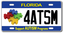 Autism License Plate