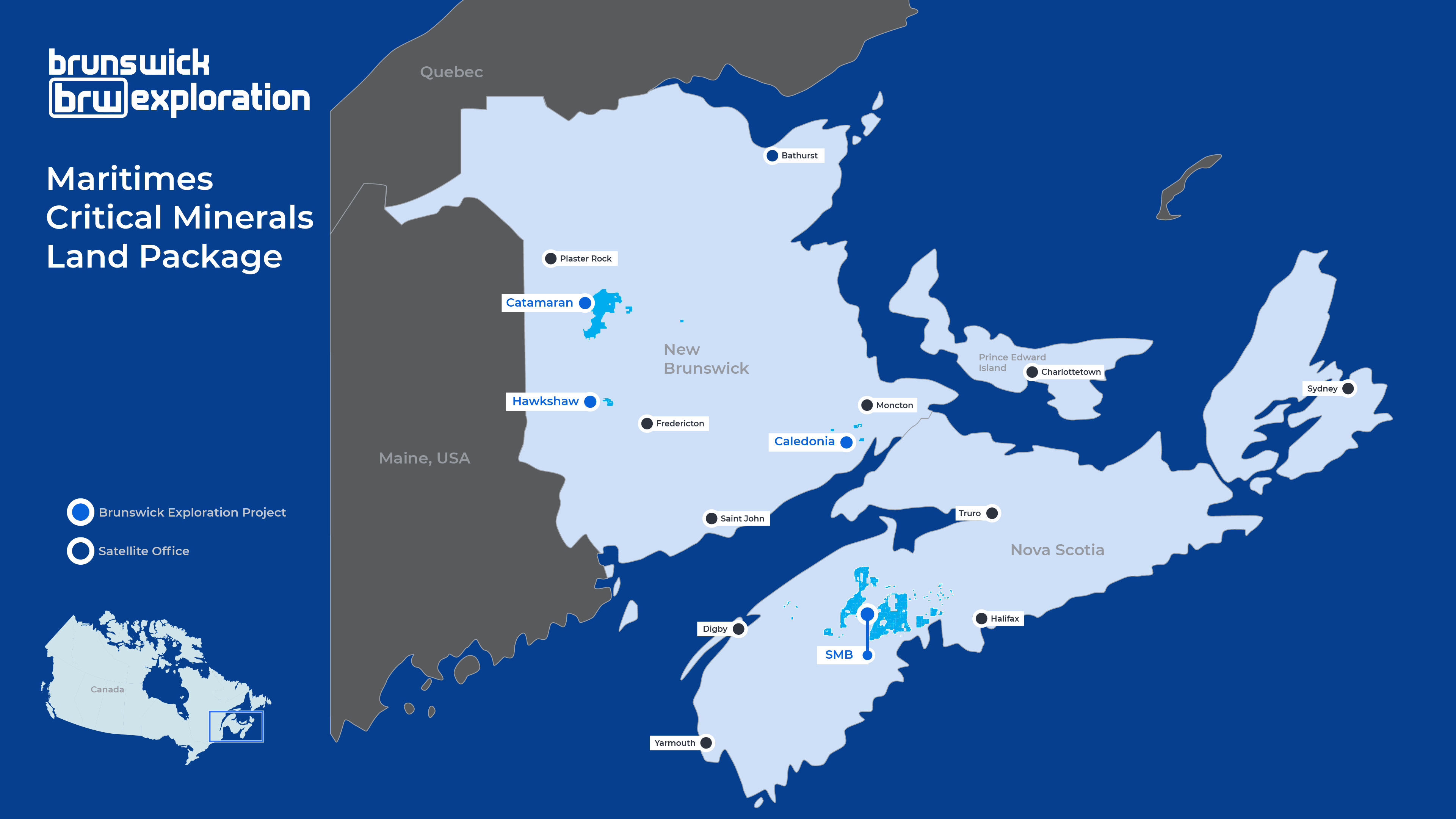 MaritimesCritical MineralsLand Package