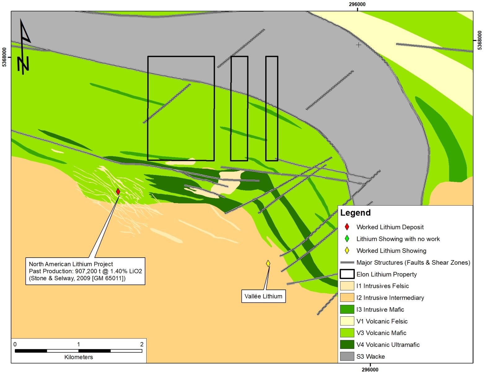 Figure 3: Property Geology