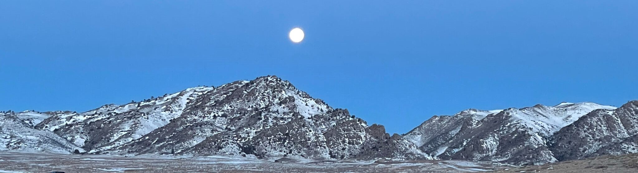 Morning Moon Halleck Creek