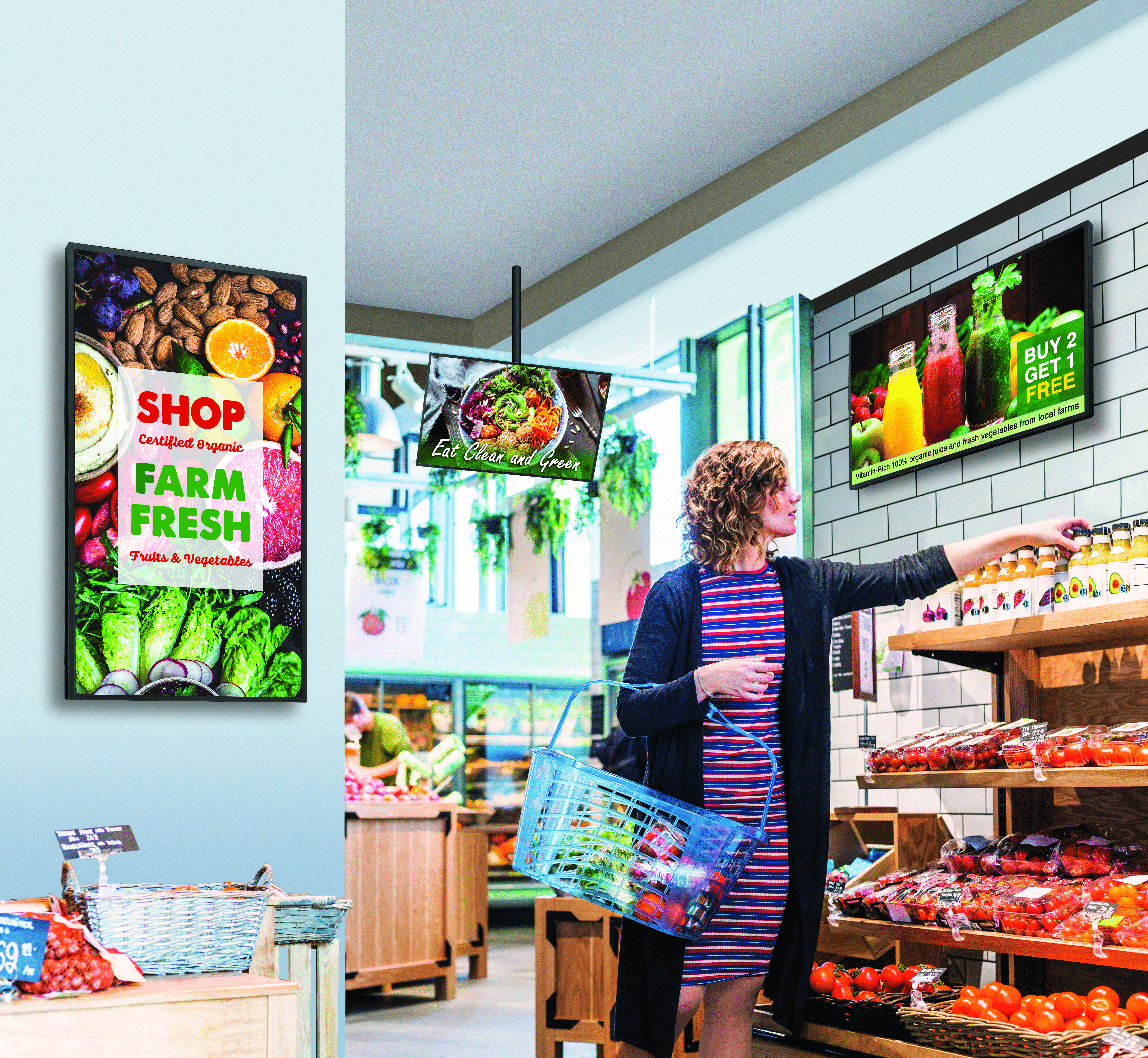 PNHS Moniteur professionnel ACL TFT 4K ultra-HD de classe , haute luminosité