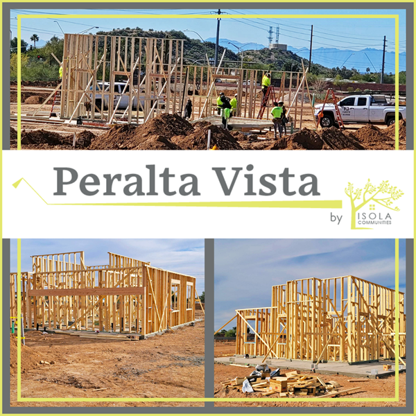 Vertical Construction Begins at Peralta Vista in Mesa, AZ