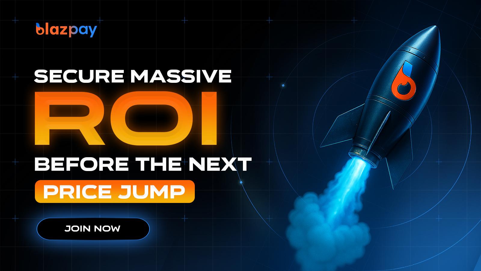 Blazpay Phase 3 AI Crypto Presale Live: Explosive Gains