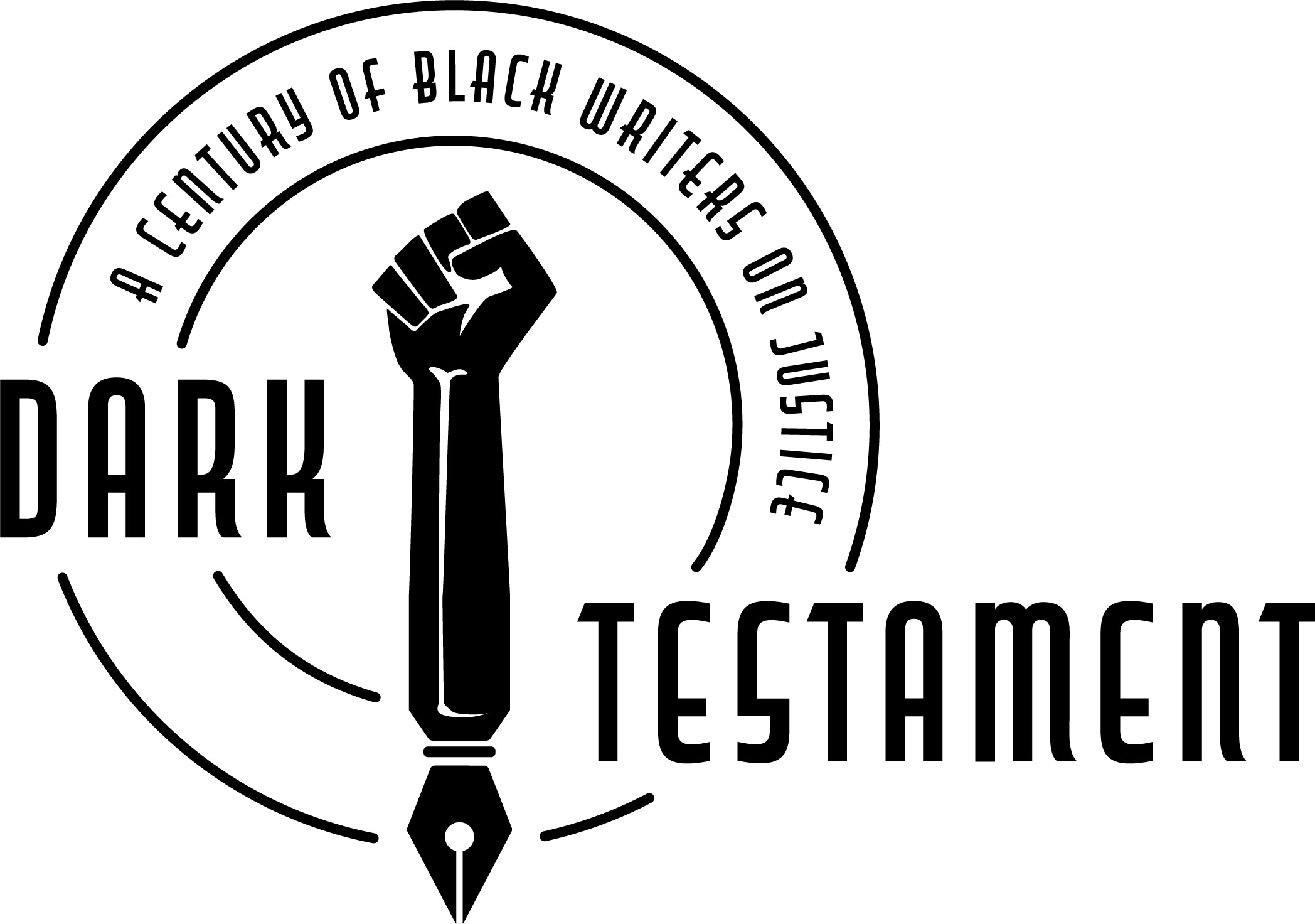 Dark Testament Exhibit Logo