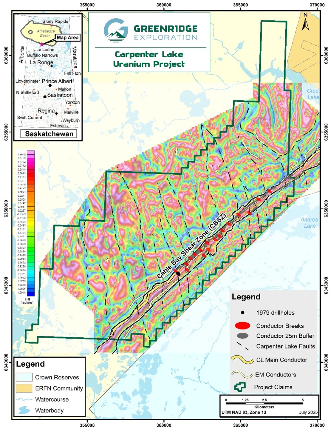 Carpenter Lake Geological Setting 