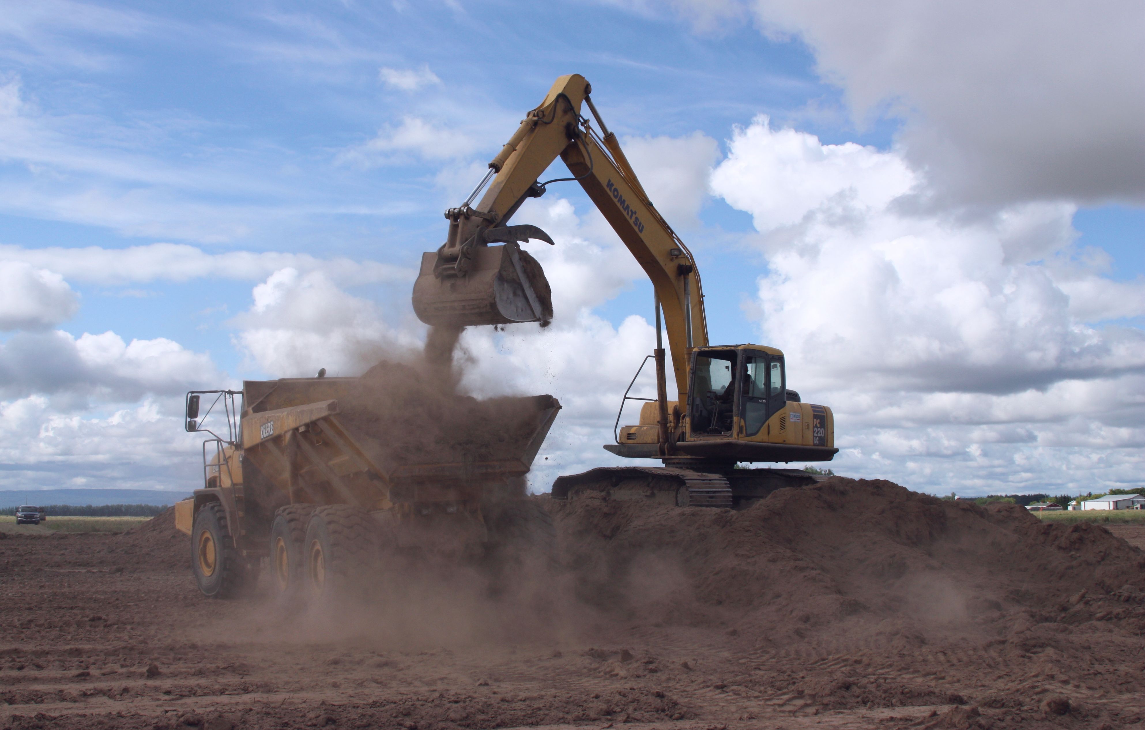 Peace River Pellet Plant Site Development Earthworks