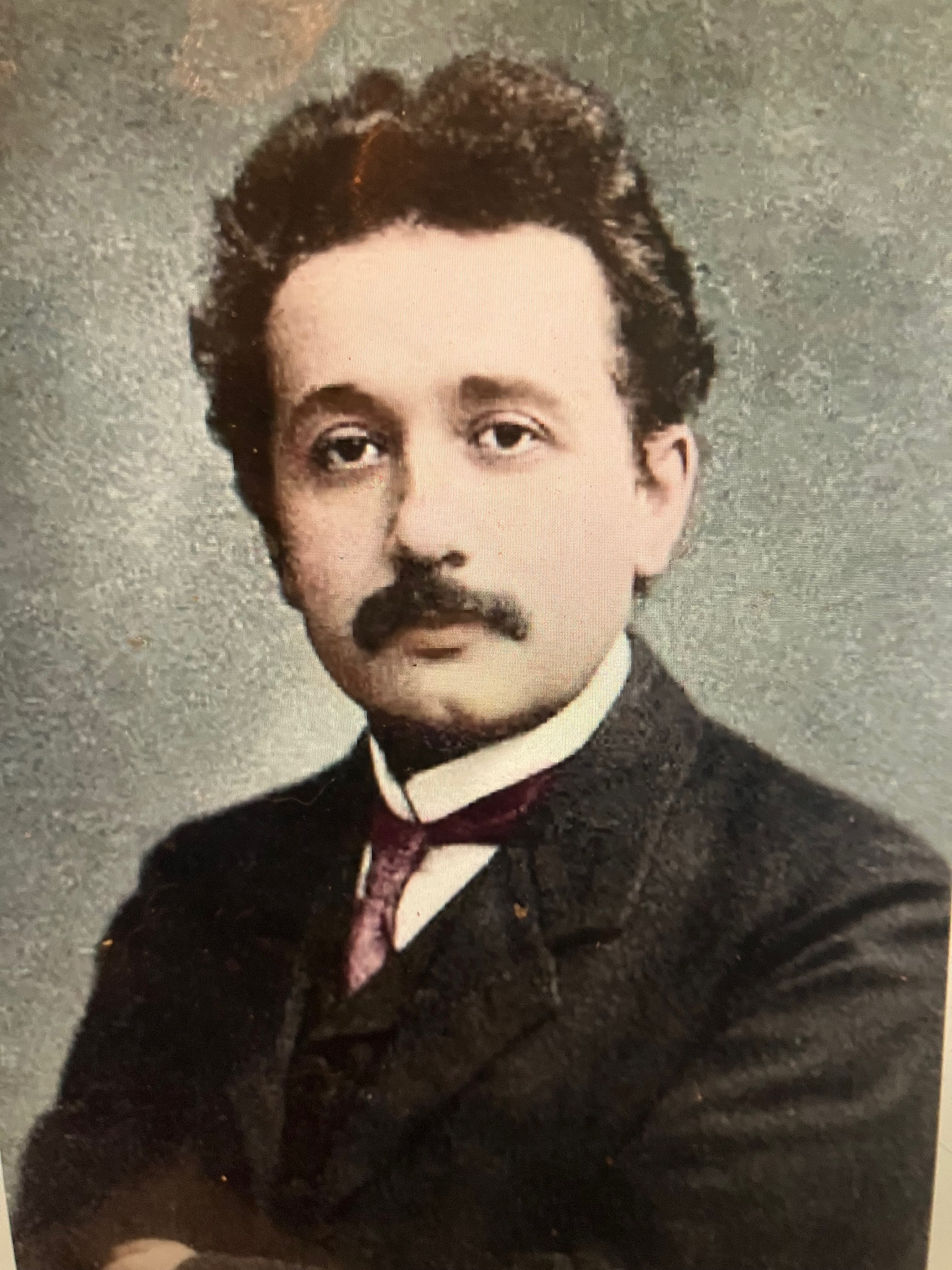 A young and Handsome Albert Einstein