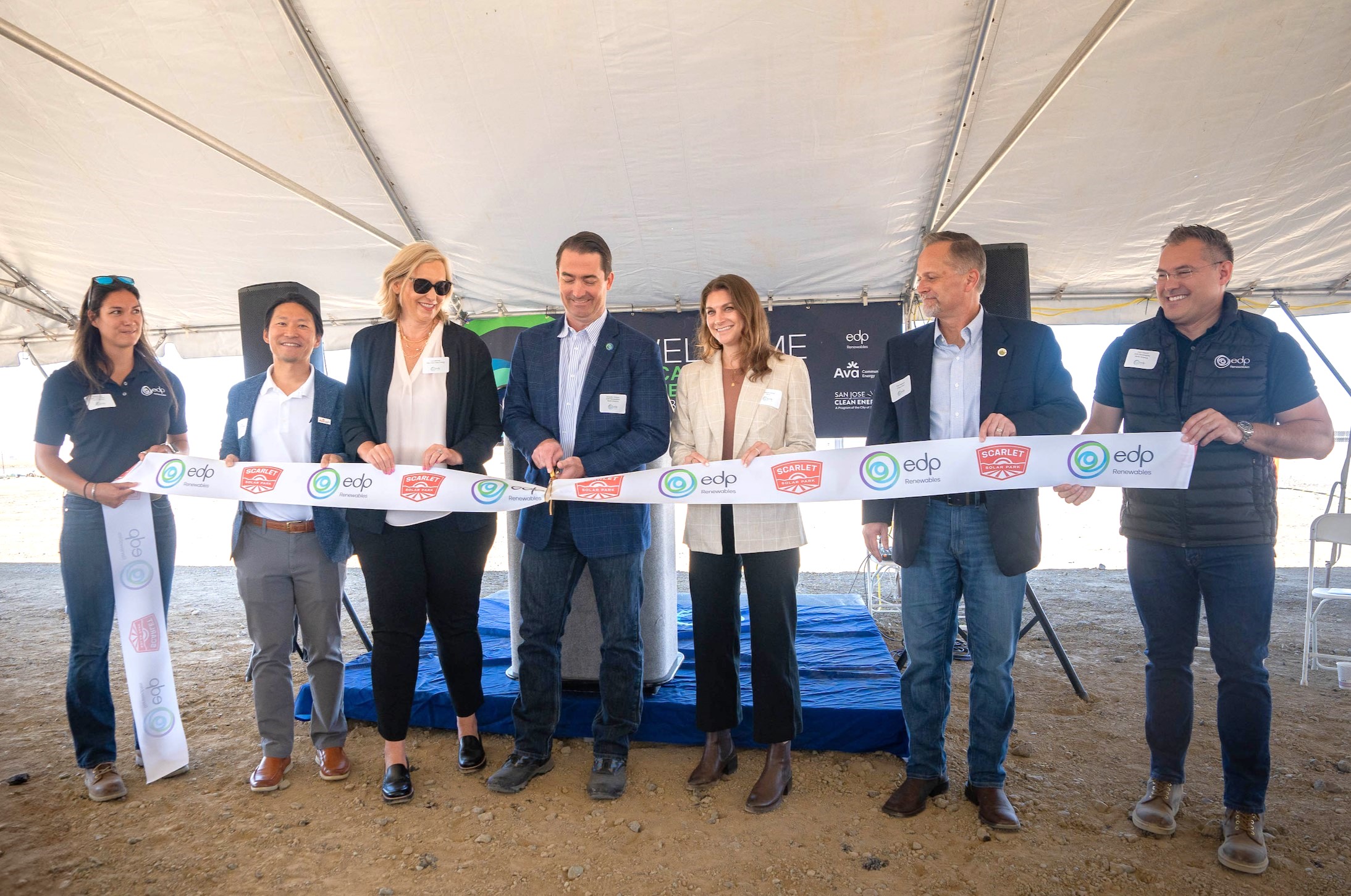 EDP Renewables Cuts Ribbon on Scarlet I Solar Energy Park in Fresno County, CA