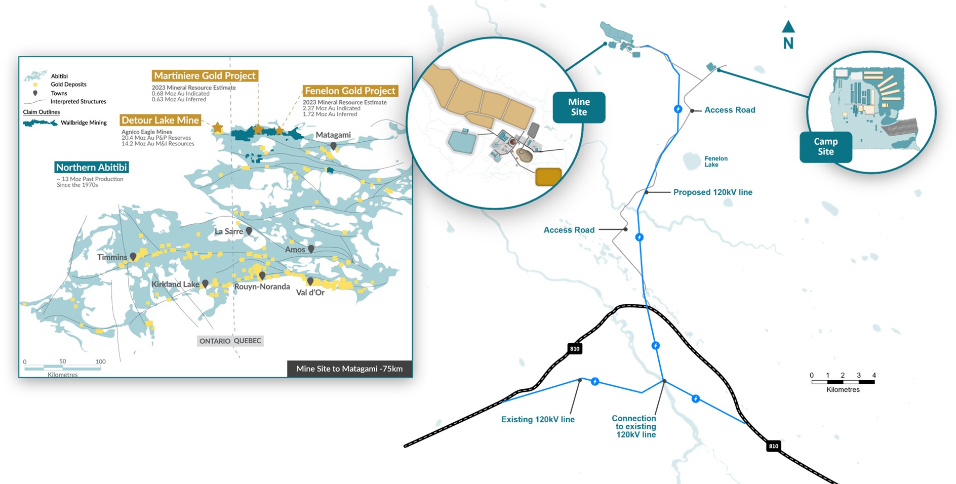 Fenelon Location Map