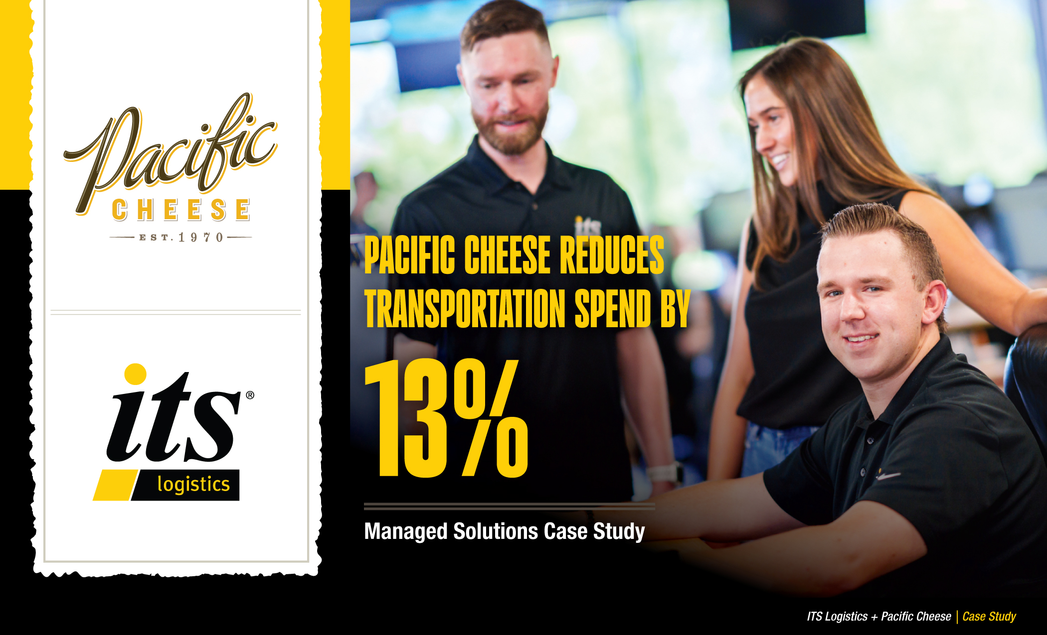 ITS Logistics Pacific Cheese Case Study Header