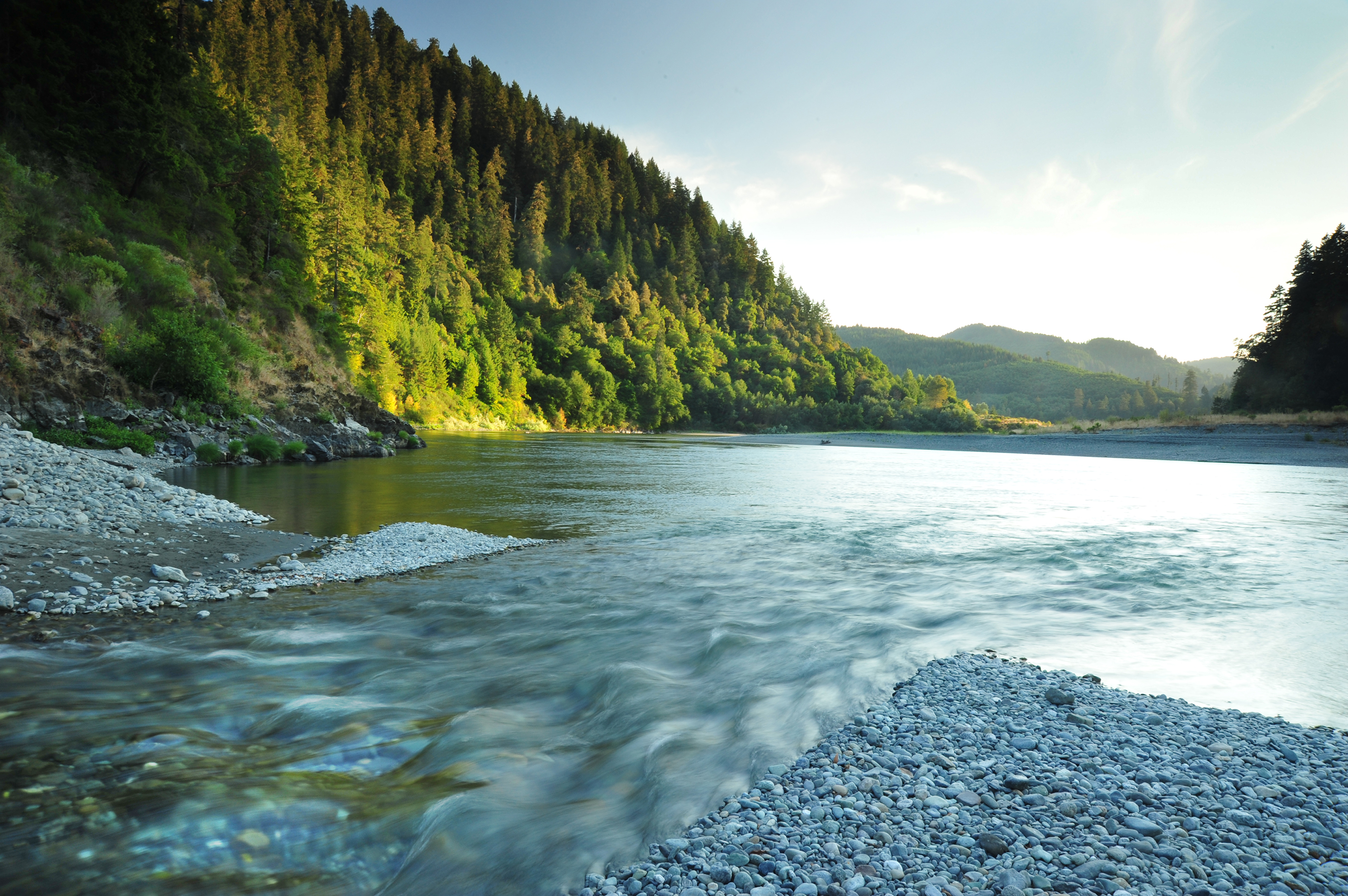 Blue Creek flows into Klamath–Peter Marbach