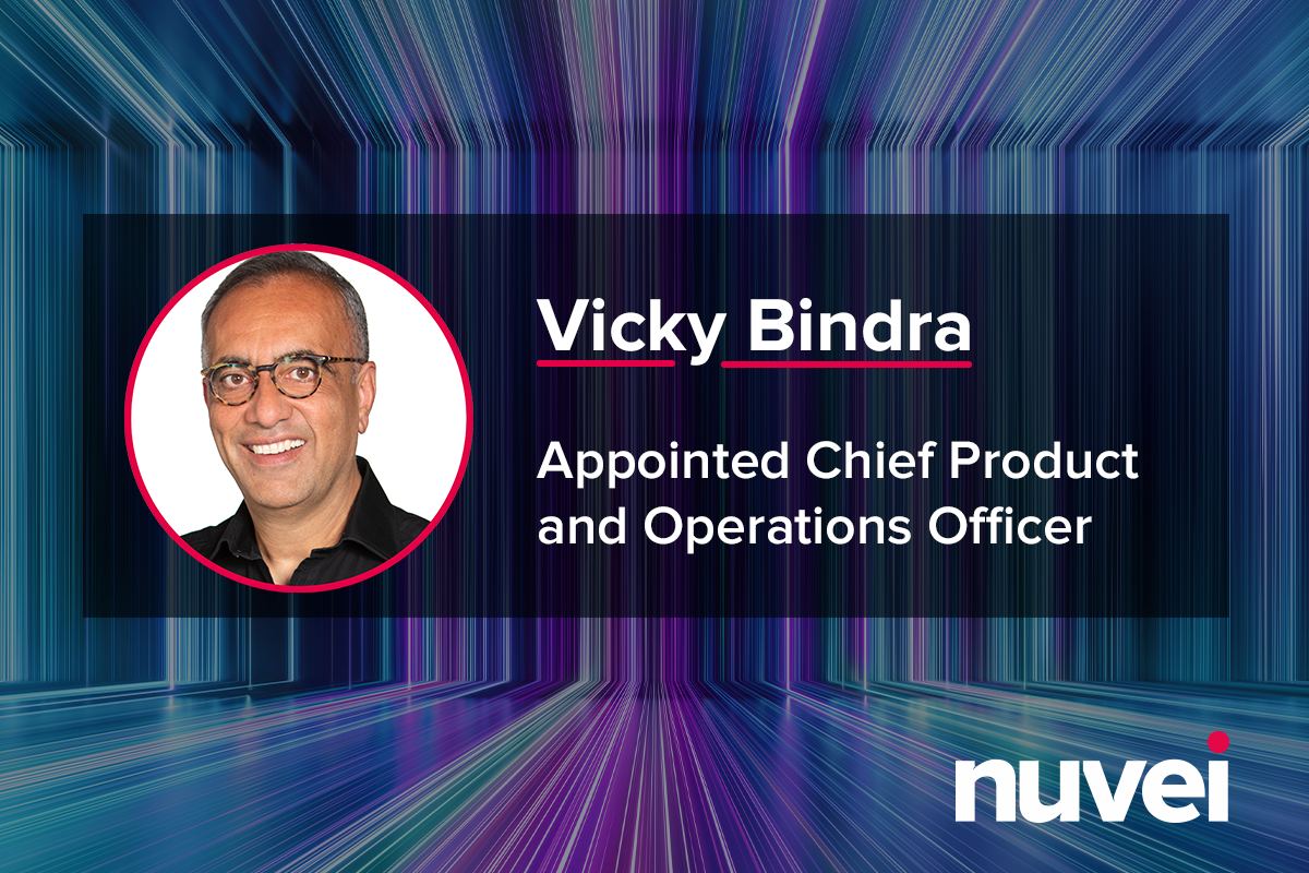 In this newly created role reporting to Nuvei Chair and CEO Phil Fayer, Vicky Bindra will oversee product development and operations, supporting growth across geographies and verticals.