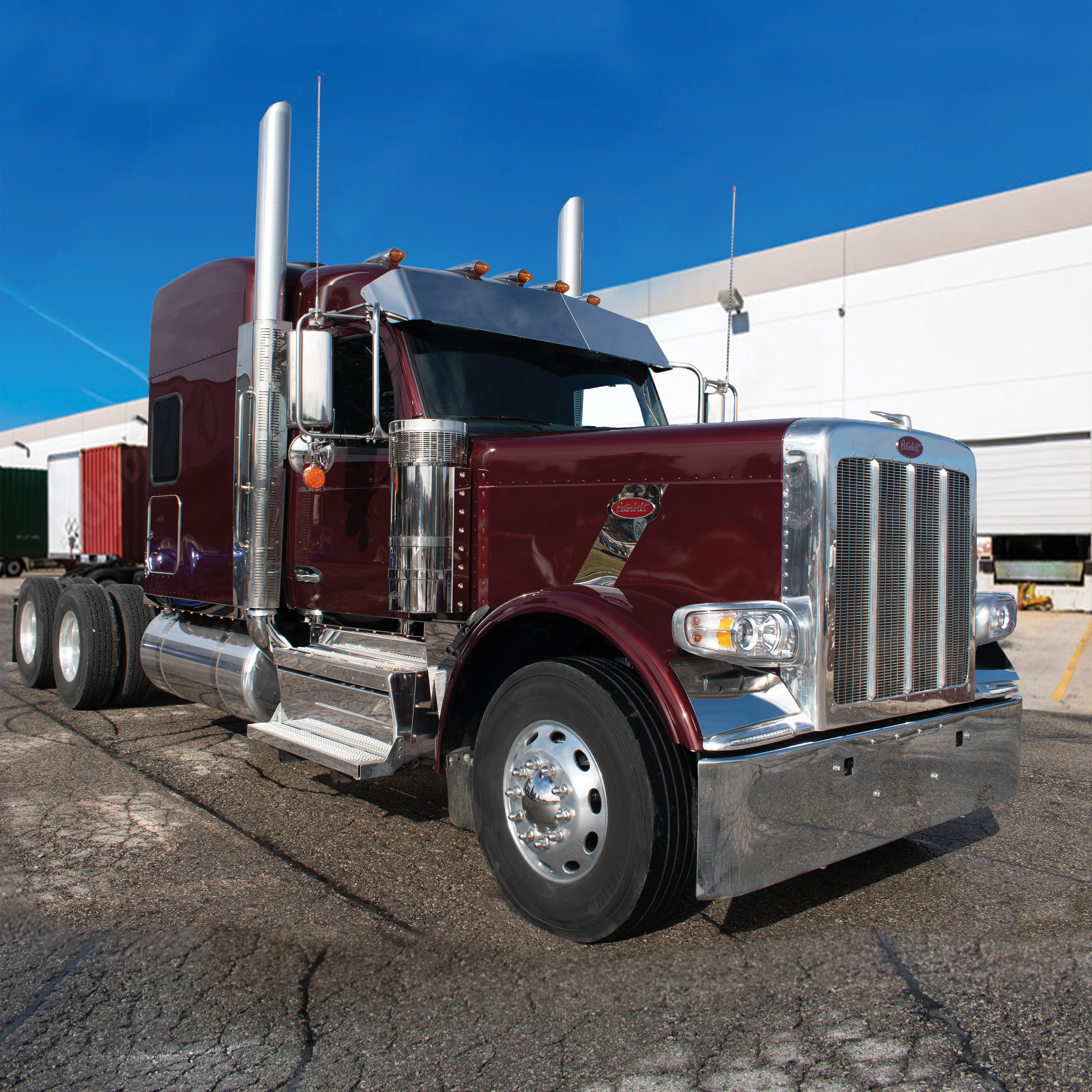 Panelite products on Peterbilt 589