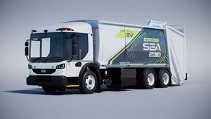 The new SEA-Drive® 250 power-system, with an optional hydrogen range extender (RE) will be launched at the Advanced Clean Transportation (ACT) Expo.