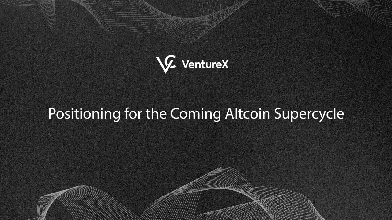 Understanding the potential of the altcoin market with VentureX
