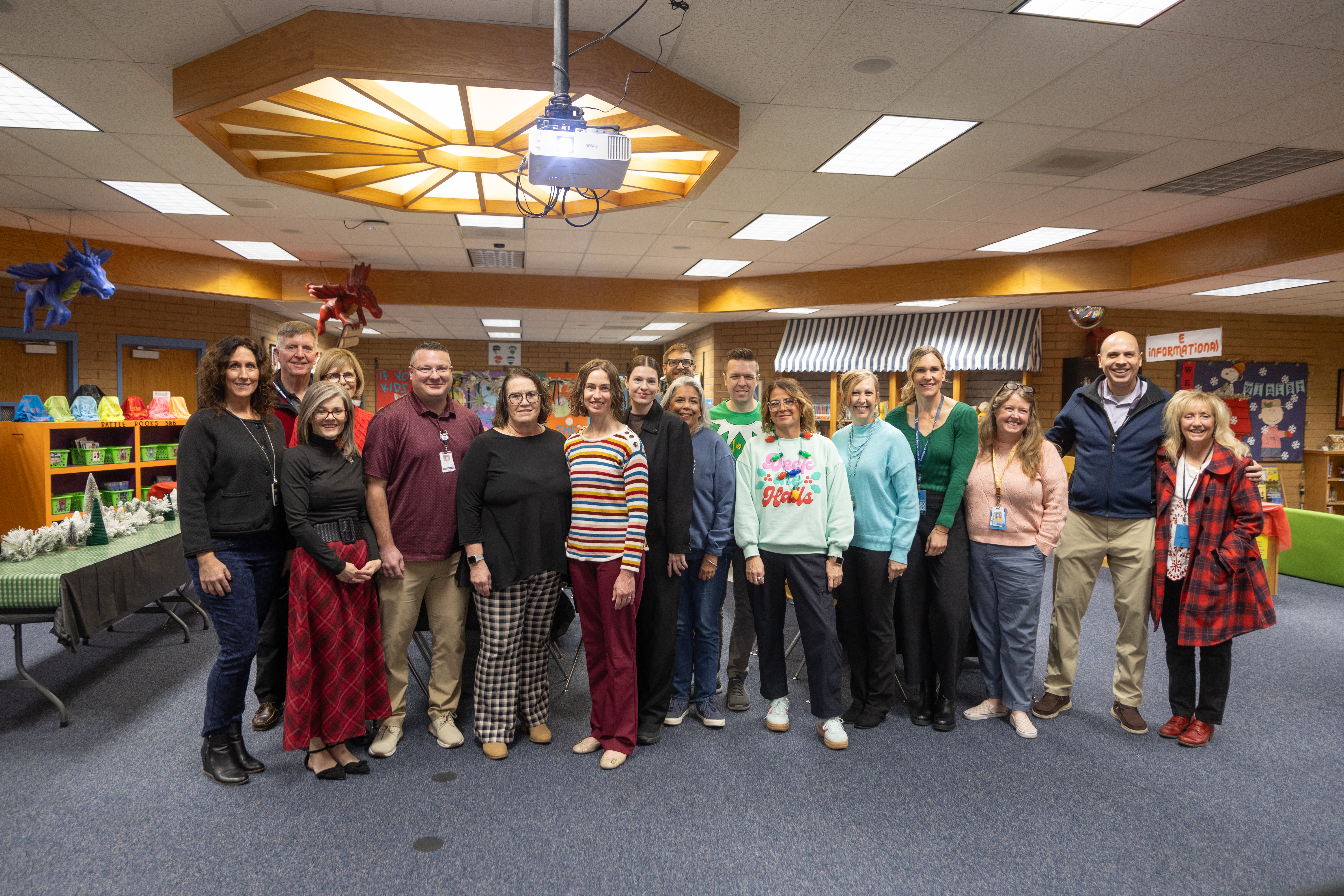 Granite Credit Union Sponsors Elves and the Shoemaker Event at Layton Elementary: Images from the event sponsored by Granite Credit Union during Elves and the Shoemaker at Layton Elementary School