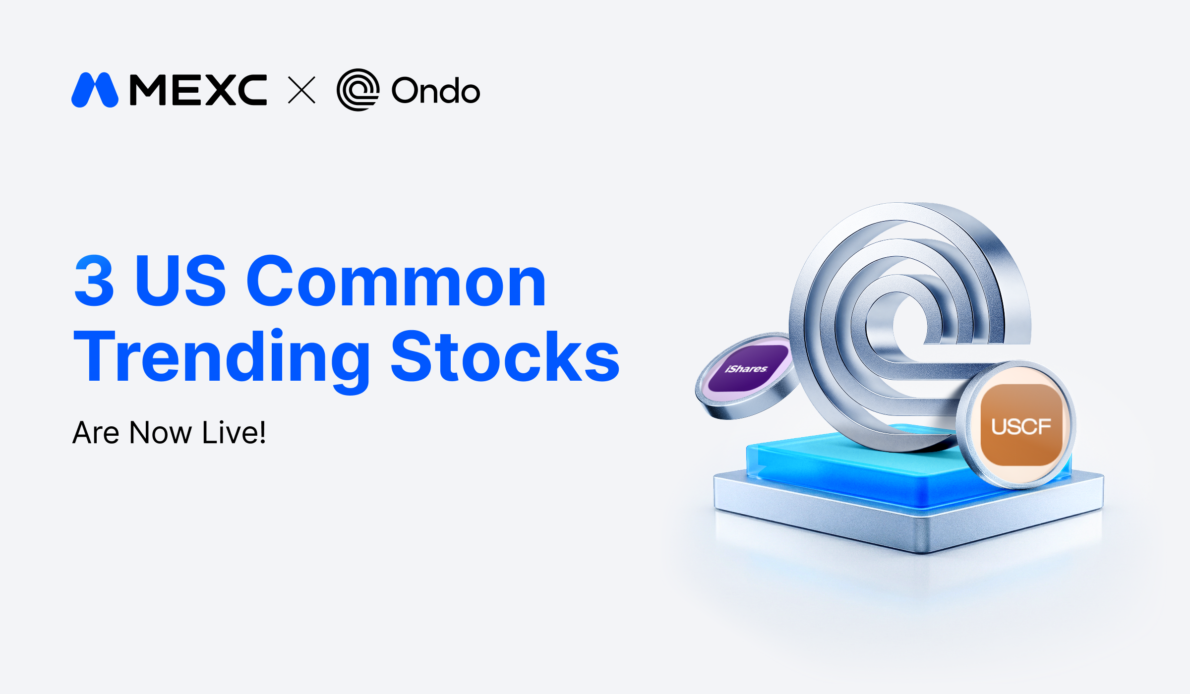 MEXC Lists Eighteenth Batch of Ondo Tokenized Stock Trading Pairs on Spot Market