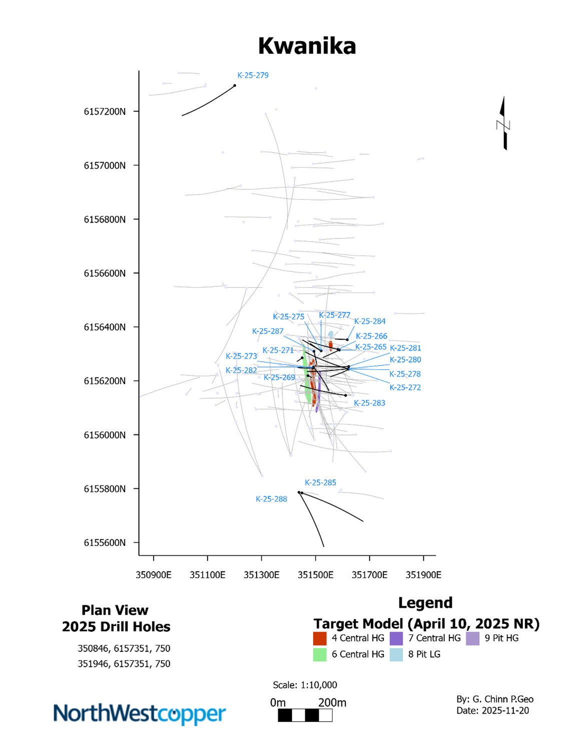 NorthWest Reports Results from Two Holes at Its Kwanika Property Highlighted by 26 Metres of 0.72% Copper and 1.30 g/t Gold (1.91% CuEq) from 268 Metres
