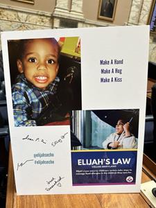 Elijah's Law signed into law in Maryland
