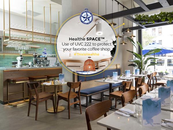 Australian-inspired coffee and hospitality brand Bluestone Lane announced today that it will become the first nationwide café chain to install Healthe's Far-UVC 222 light technology to increase protections for locals and employees against the spread of harmful pathogens.