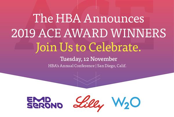 The Healthcare Businesswomen's Association Announces 2019 ACE Award Winners. 