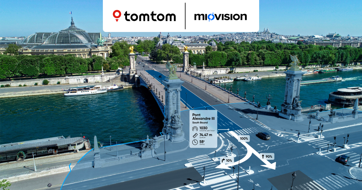 Miovision selects TomTom to power enhanced traffic signal solutions globally