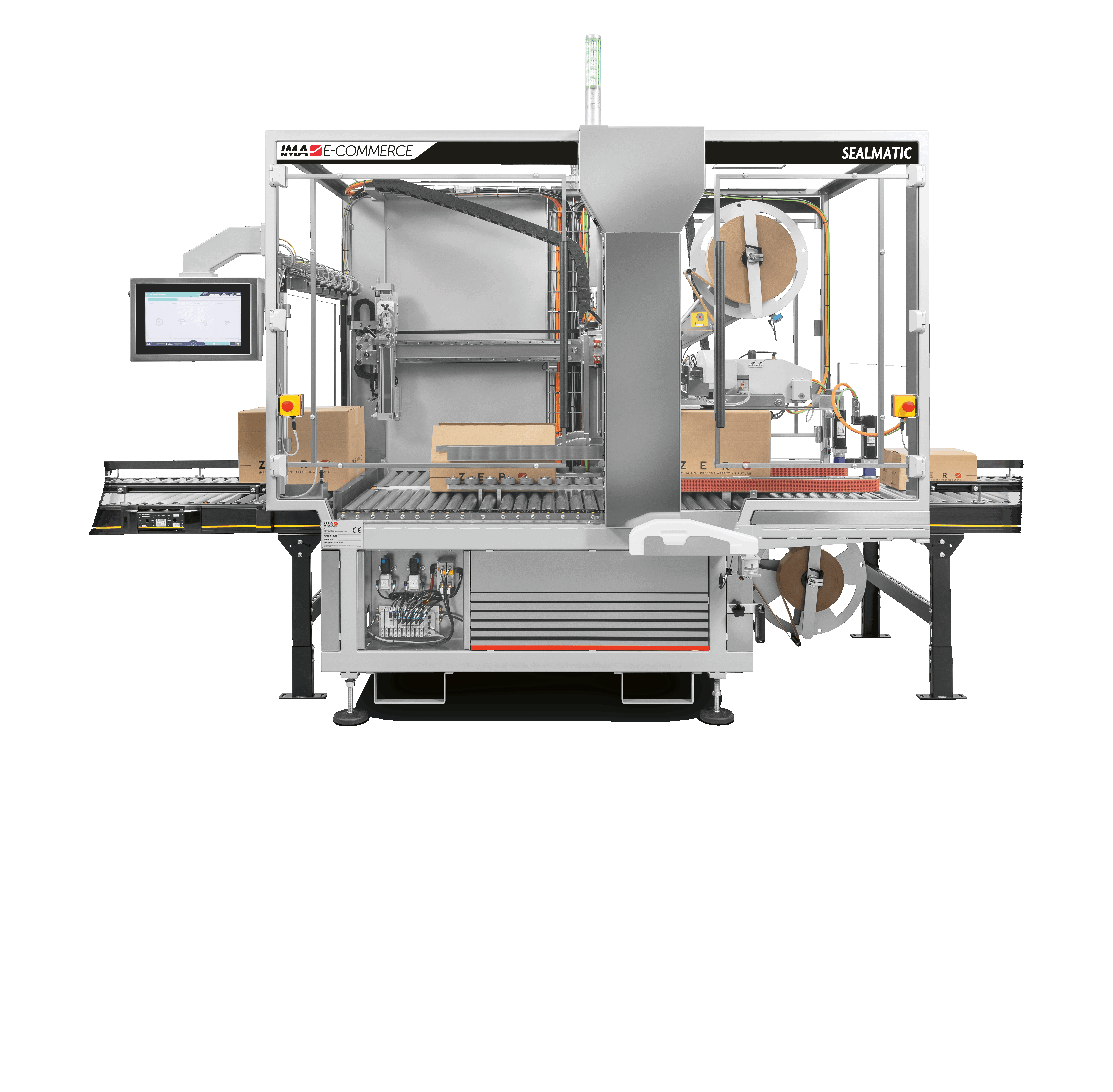 IPG introduces IMA brand E-CO FLEX SealMatic fully automatic random WAT case sealer for e-commerce