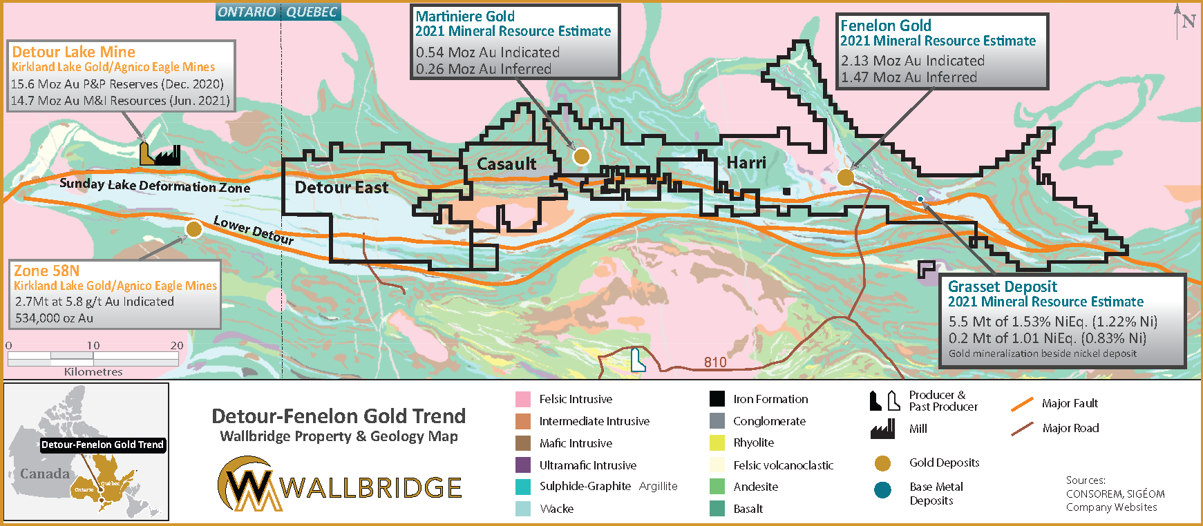 Wallbridge Mining Company Limited 