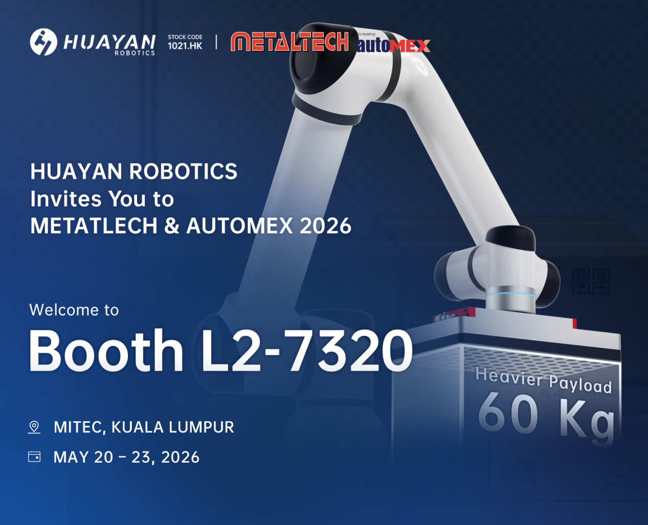 Huayan Robotics at metaltech & automex 2026