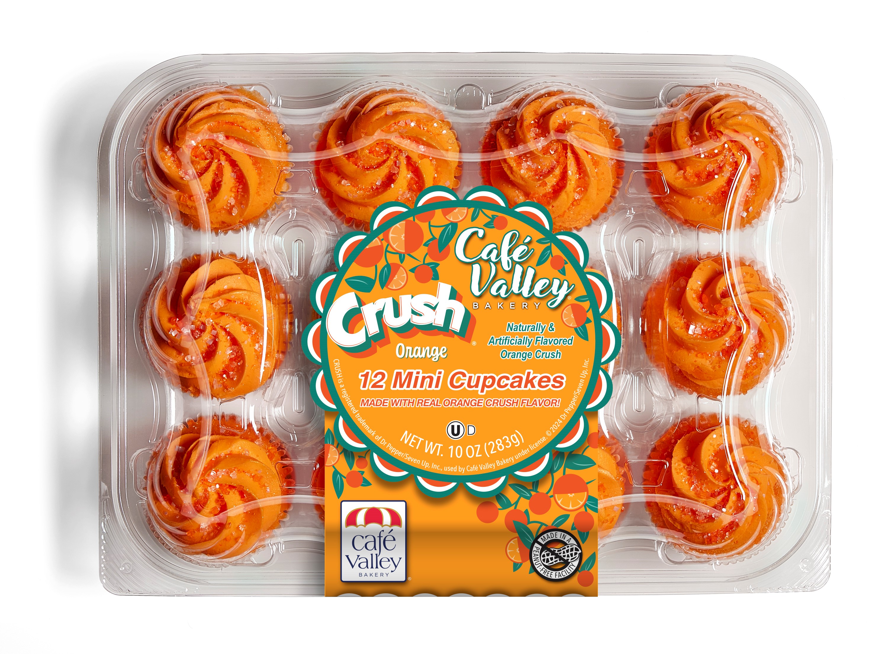 Orange Crush Mini Cupcakes
