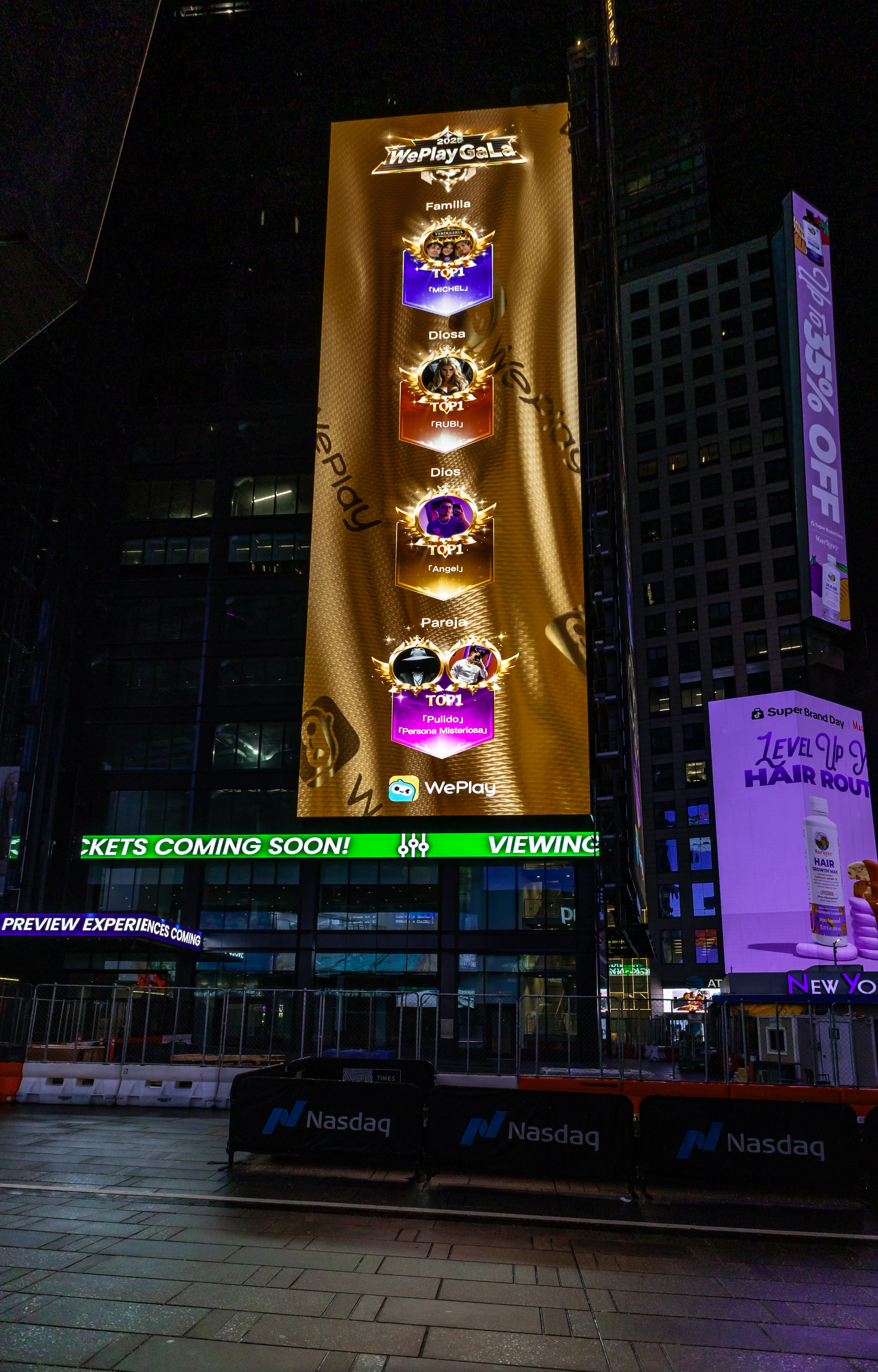 WePlay Lights Up Times Square: Global Brand Building Enters New Stage
